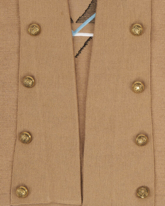 Винтажный кардиган с вышивкой Mamut moden — фото 5