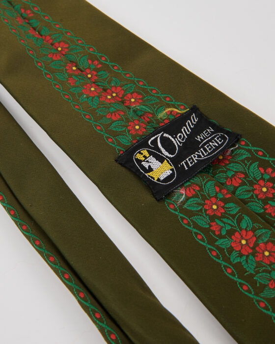 Шёлковый галстук с вышивкой Vienna Terzijen Vienna Terzijen — фото 2
