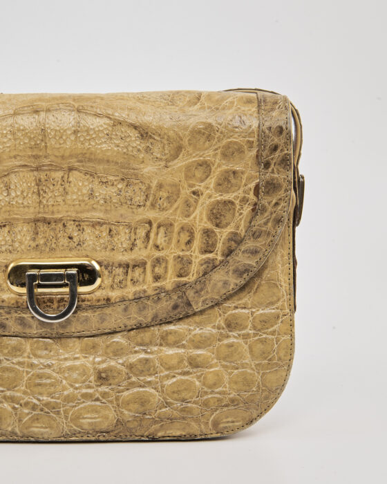 Винтажная сумка из кожи рептилии — фото 4