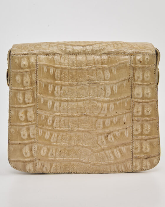 Винтажная сумка из тиснёной кожи — фото 5