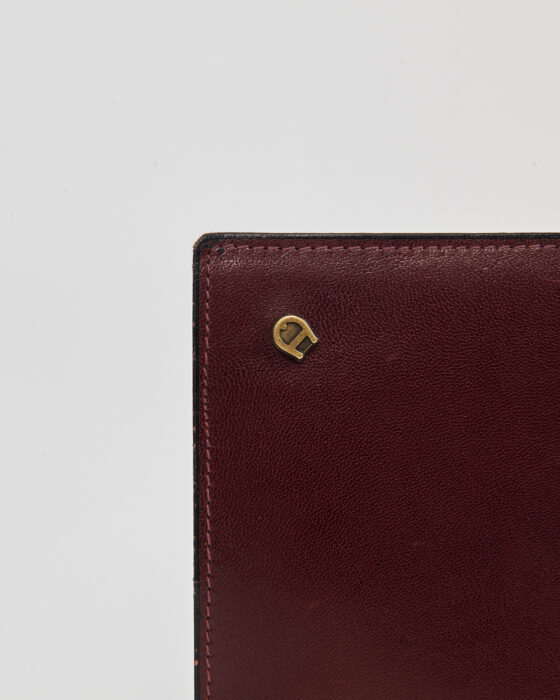 Винтажное портмоне из натуральной кожи — фото 4