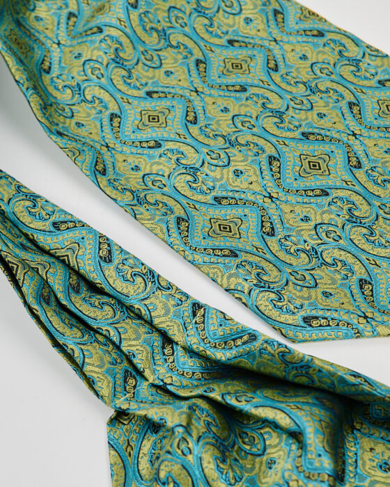 Винтажный шелковый галстук — фото 2