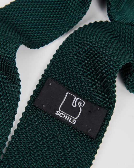 Винтажный вязаный галстук Shild Shild — фото 5