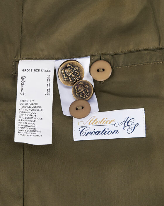 Винтажный жакет из шерсти Atelier and Creation — фото 6