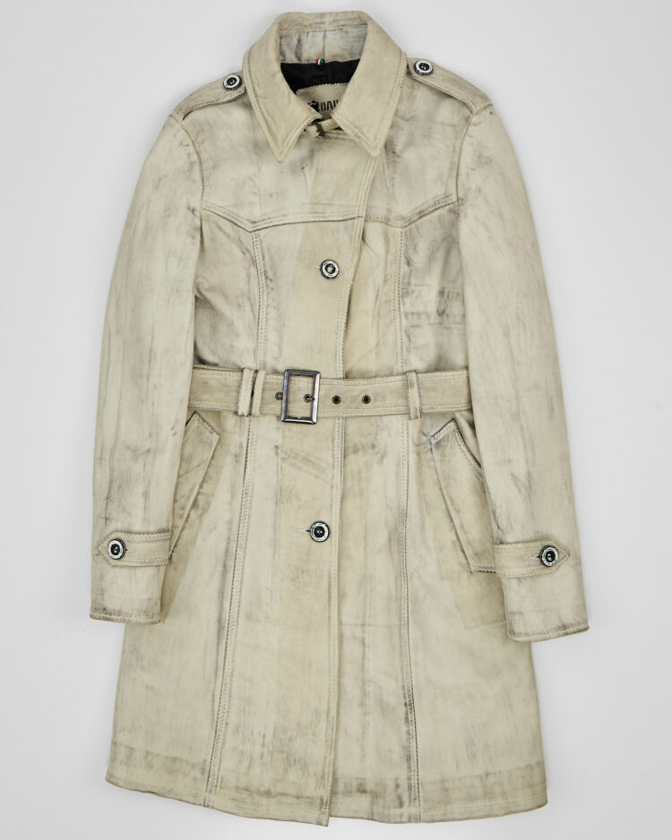 Кожаный тренч Darpel