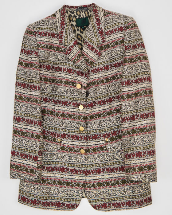 Жаккардовый жакет Junior Gaultier Junior Gaultier