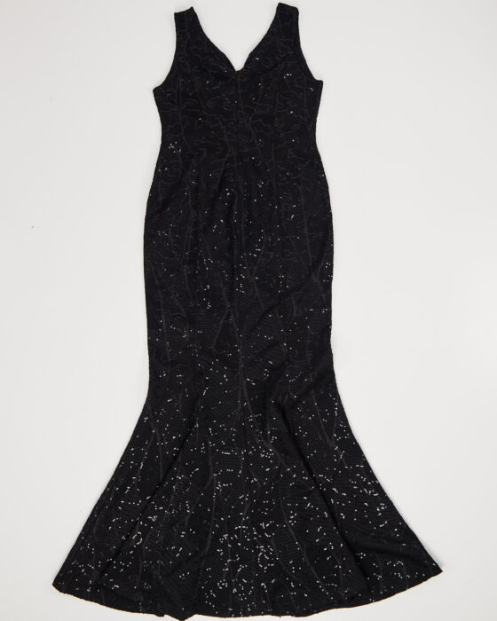 Винтажное платье с вышивкой