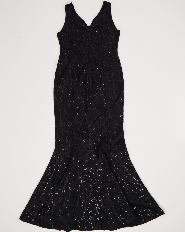 Винтажное платье с вышивкой