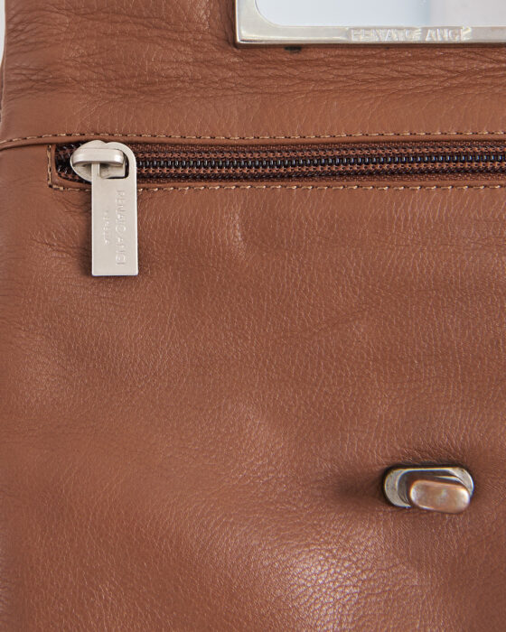 Винтажная кожаная сумка Renato Angi Renato Angi — фото 5