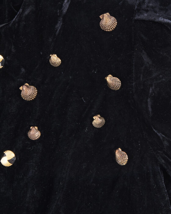 Винтажный бархатный жакет — фото 5