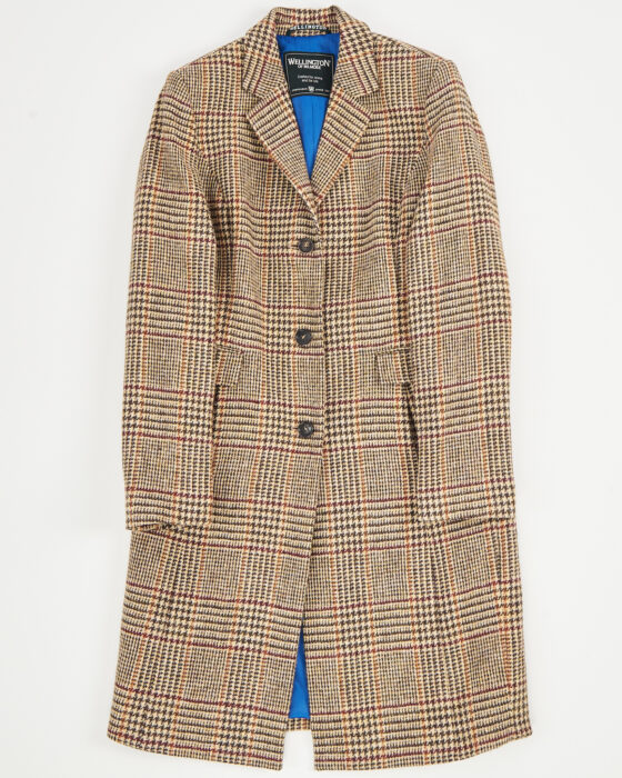 Винтажное пальто Wellington of Bilmore из Harris Tweed Wellington of Bilmore