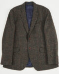 Винтажный пиджак из твида Crew clothing company