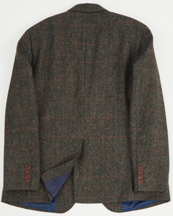 Винтажный пиджак из твида Crew clothing company — фото 2