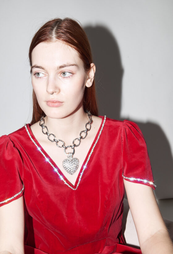 Кулон Crystal Heart — фото 5