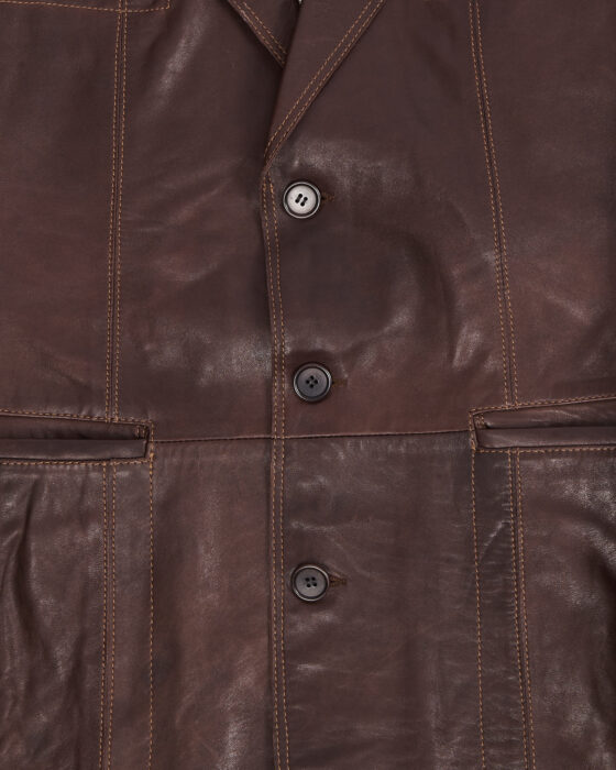 Винтажная кожаная куртка Kircilar Kircilar — фото 4