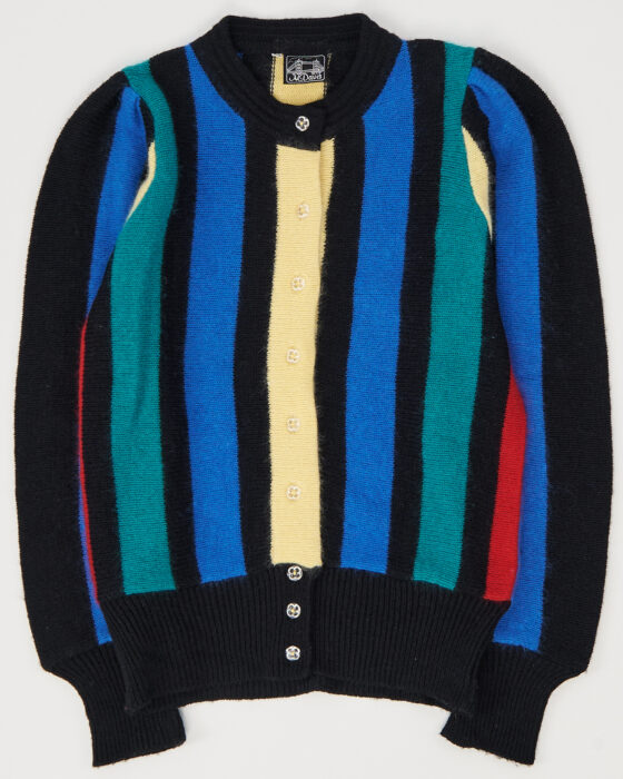 Винтажный кардиган в полоску Mc Davis Mc Davis