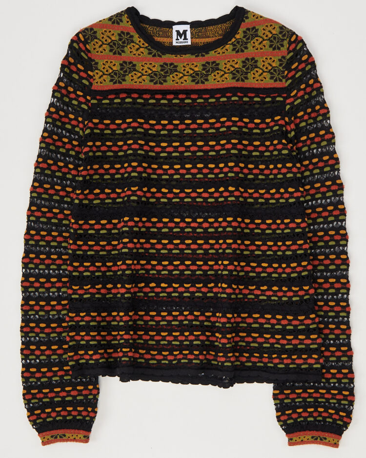 Винтажный свитер Missoni с узором