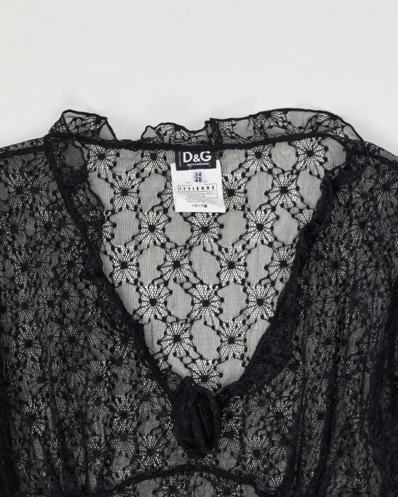 Кружевная блуза D&G Dolce & Gabbana — фото 3