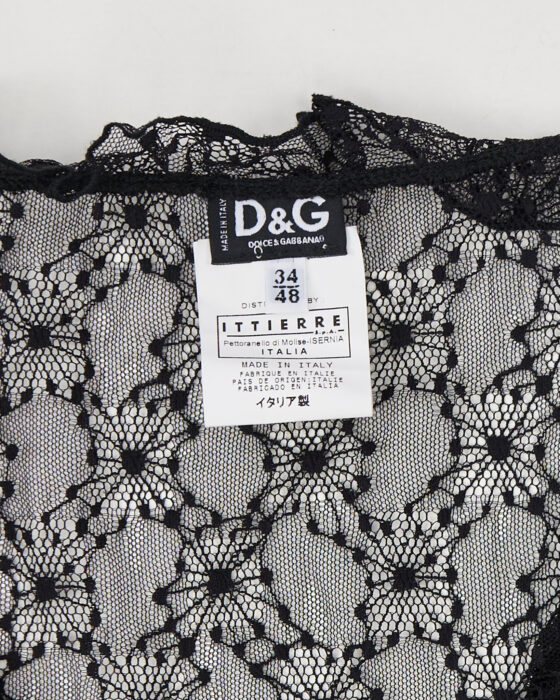 Кружевная блуза D&G Dolce & Gabbana — фото 5