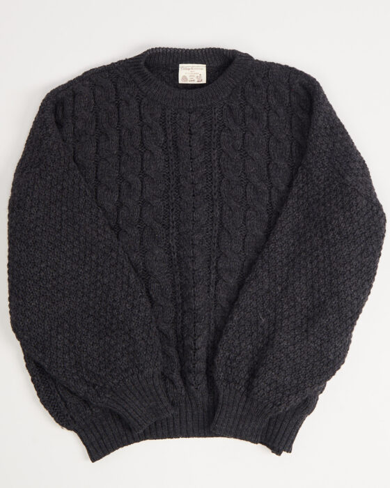 Винтажный свитер из аранской шерсти Aran Crafts