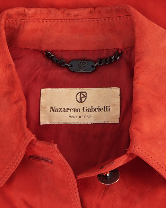 Кожаная куртка Nazareno Gabrielli Nazareno Gabrielli — фото 5