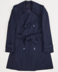 Винтажный двубортный тренч