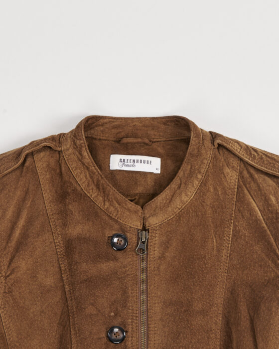 Винтажная кожаная куртка Greenhouse — фото 3