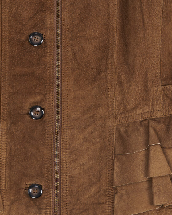 Винтажная кожаная куртка Greenhouse — фото 4