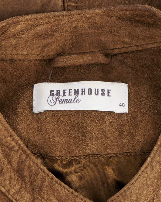 Винтажная кожаная куртка Greenhouse — фото 5