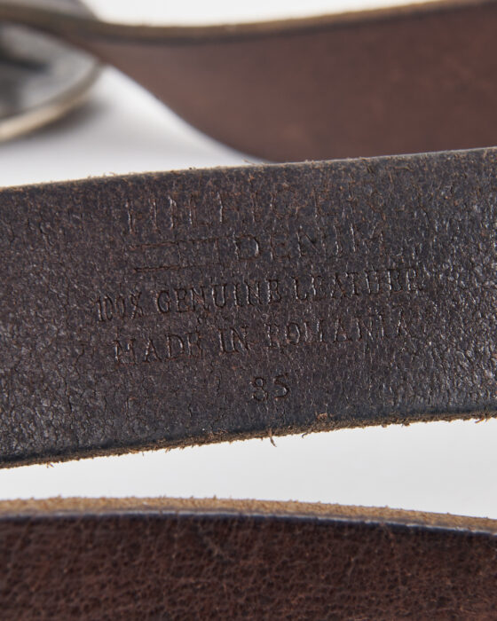 Кожаный ремень Hilfiger Tommy Hilfiger — фото 5