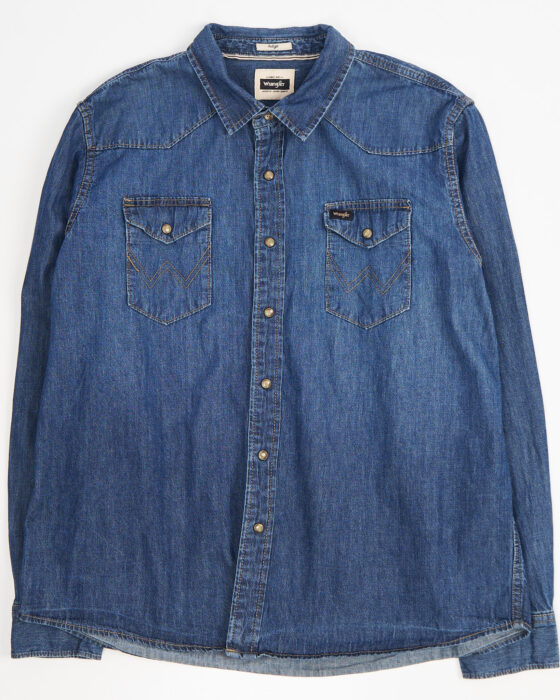 Джинсовая рубашка Wrangler Wrangler