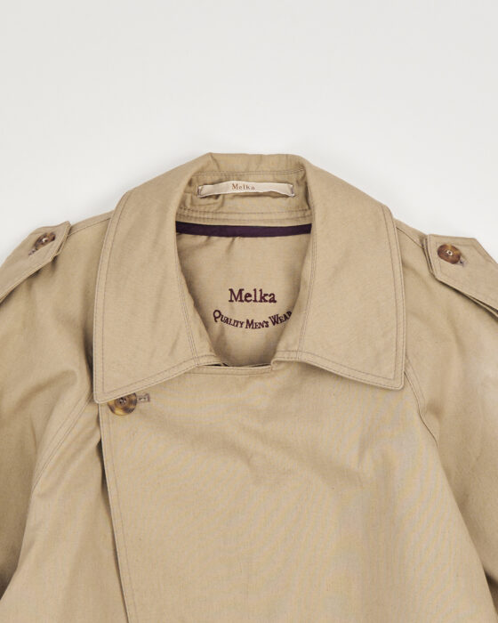 Винтажный тренч made in Portugal Melka — фото 3