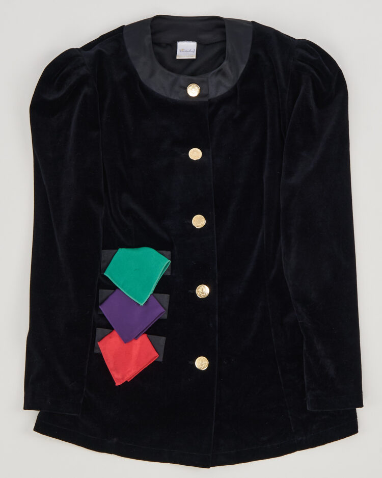 Бархатный жакет Fürstenberg