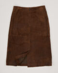 Винтажная замшевая юбка — фото 2
