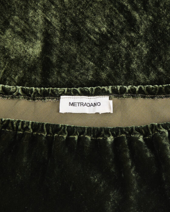 Бархатная юбка METRADAMO METRADAMO — фото 4