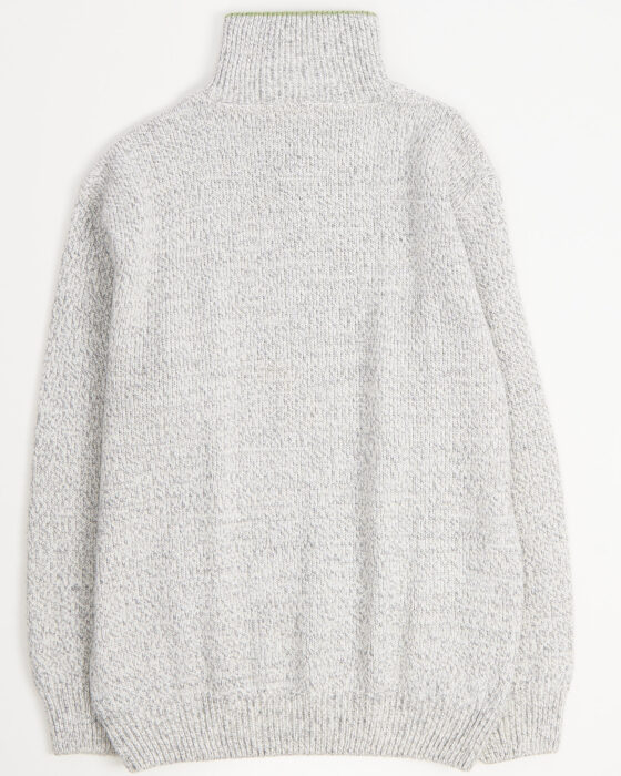 Винтажный  свитер с воротником на молнии Yes man — фото 5