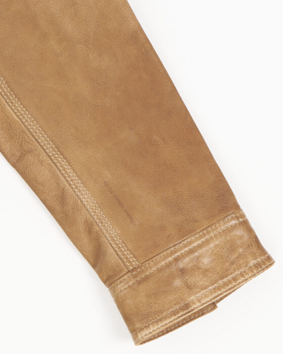 Винтажный кожаный бомбер G-Star Raw G-Star — фото 5