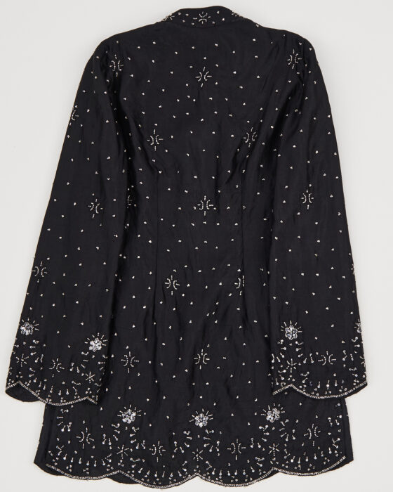 Винтажный шелковый жакет Art impressions — фото 2