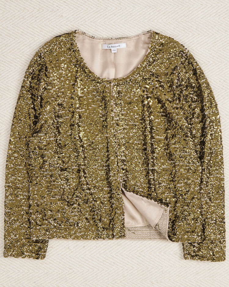 Винтажный жакет L.K. Bennett с пайетками