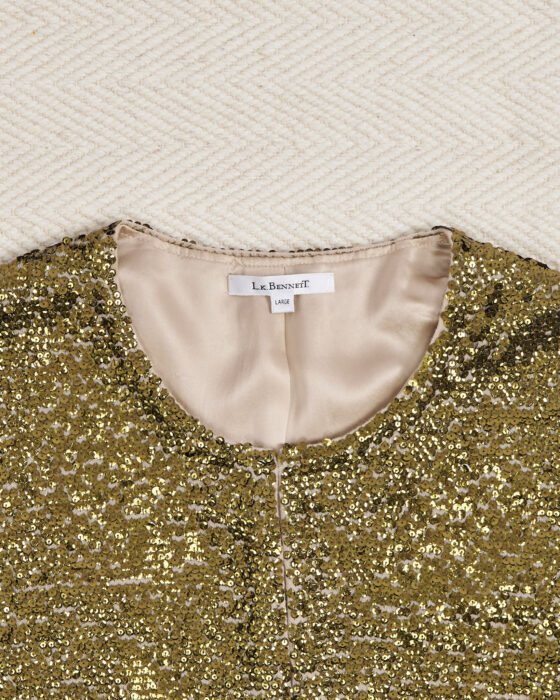 Винтажный жакет L.K. Bennett с пайетками L.K. Bennett — фото 3