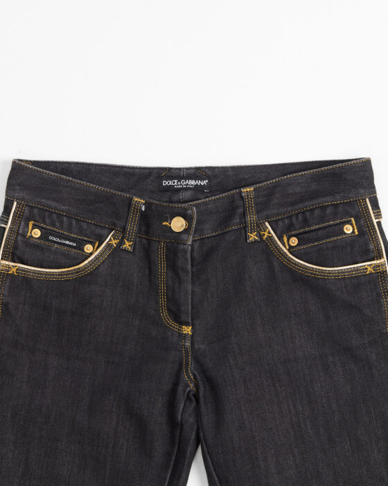 Архивные джинсы-капри Dolce & Gabbana Dolce & Gabbana — фото 3