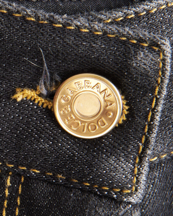 Архивные джинсы-капри Dolce & Gabbana Dolce & Gabbana — фото 6