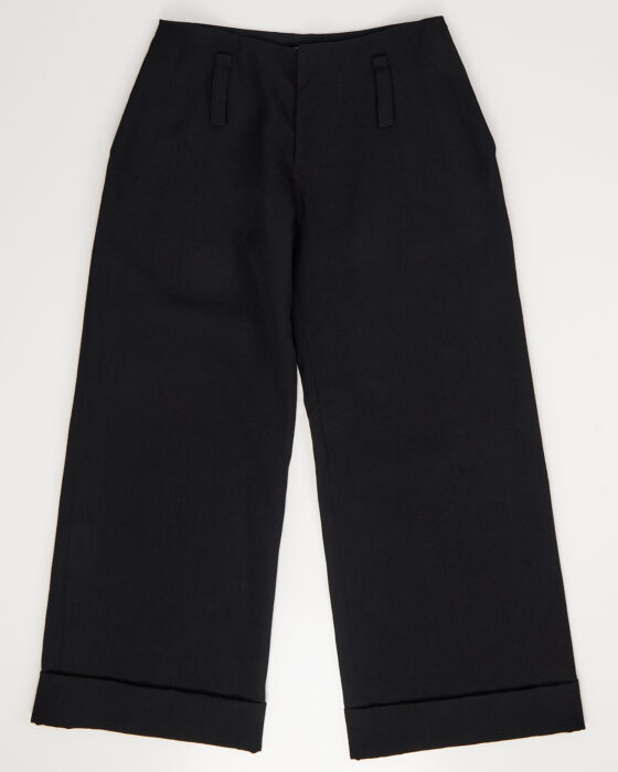 Брюки из шерсти Yoji Yamamoto Yoji Yamamoto