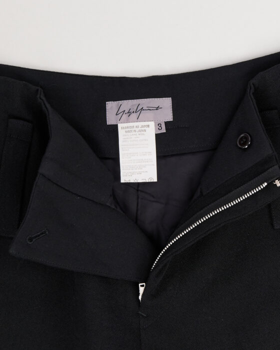 Брюки из шерсти Yoji Yamamoto Yoji Yamamoto — фото 6