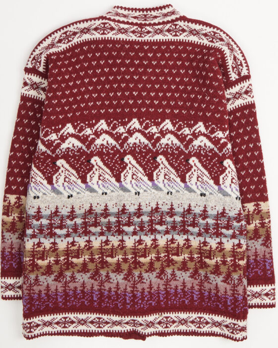 Винтажный кардиган из шерсти — фото 2