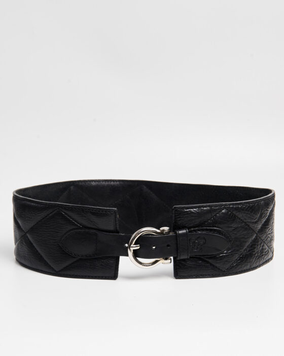 Винтажный ремень Burberry из кожи Burberry