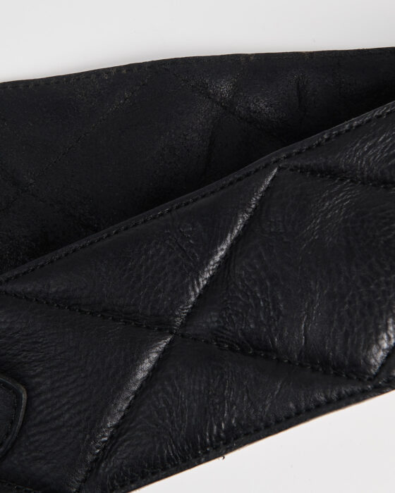 Винтажный ремень Burberry из кожи Burberry — фото 4