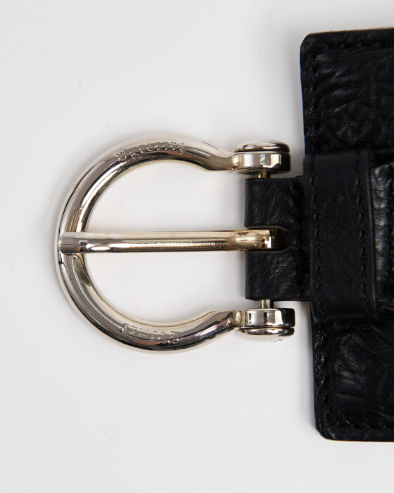 Винтажный ремень Burberry из кожи Burberry — фото 5