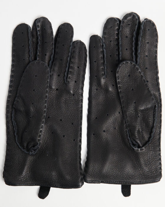 Винтажные перчатки из мягкой кожи — фото 5