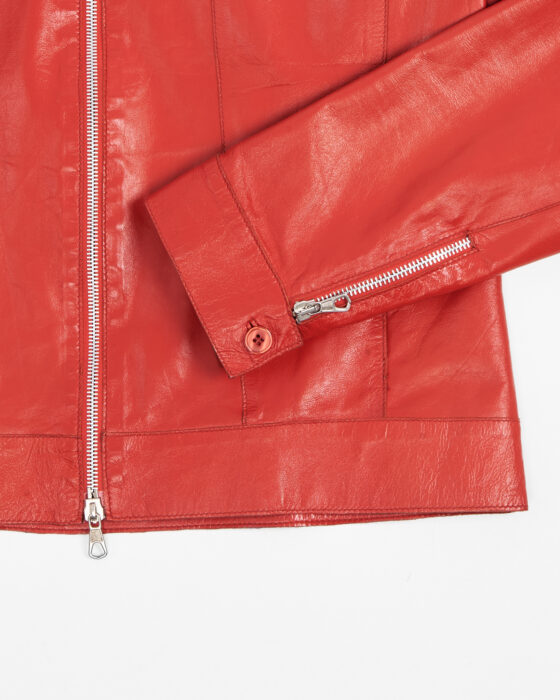 Кожаная куртка made in Italy Berry Goodman — фото 4